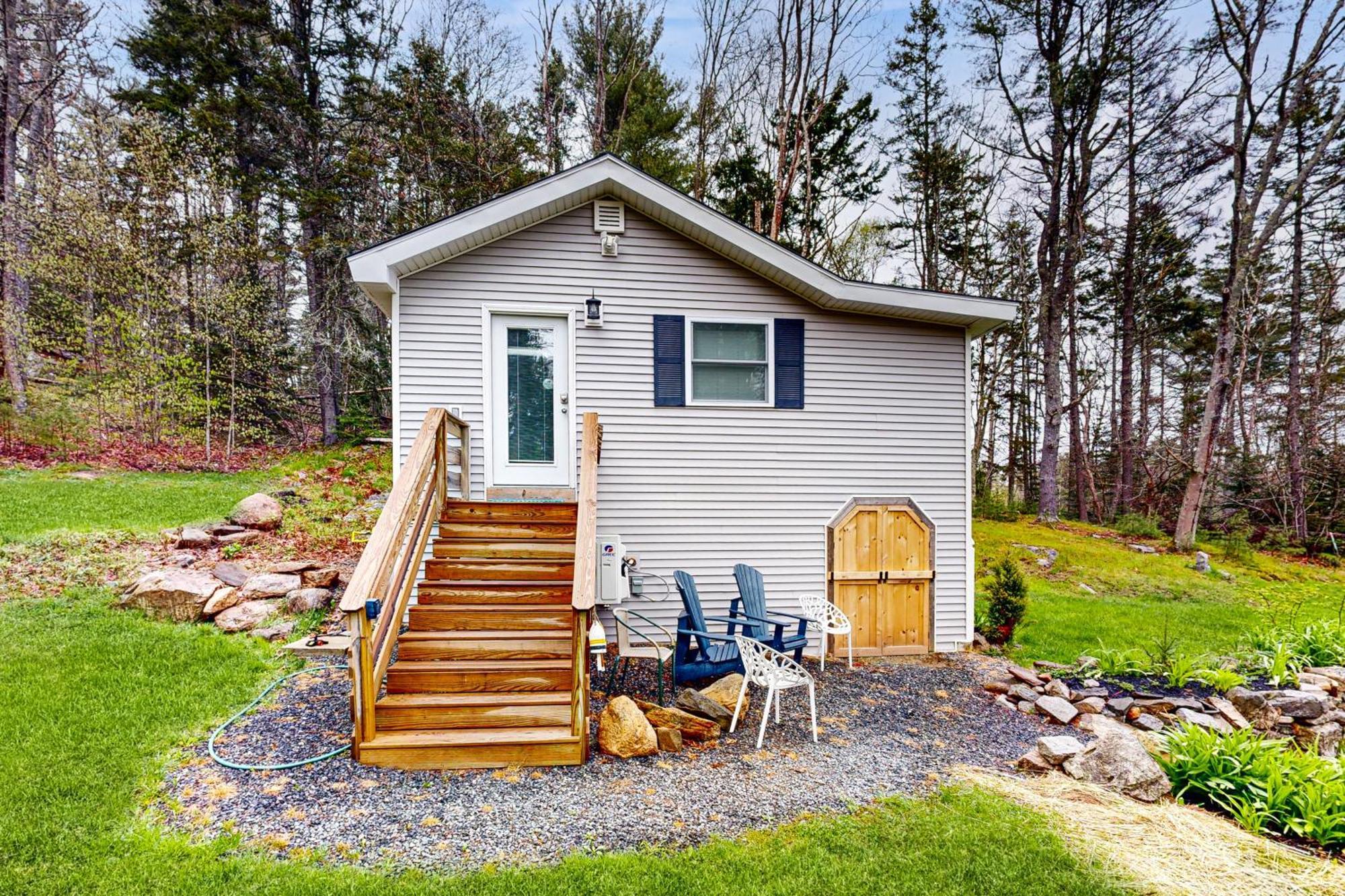 Little Cottage In The Woods Boothbay Harbor Exterior foto