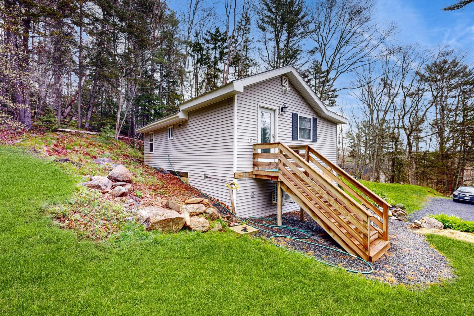 Little Cottage In The Woods Boothbay Harbor Exterior foto